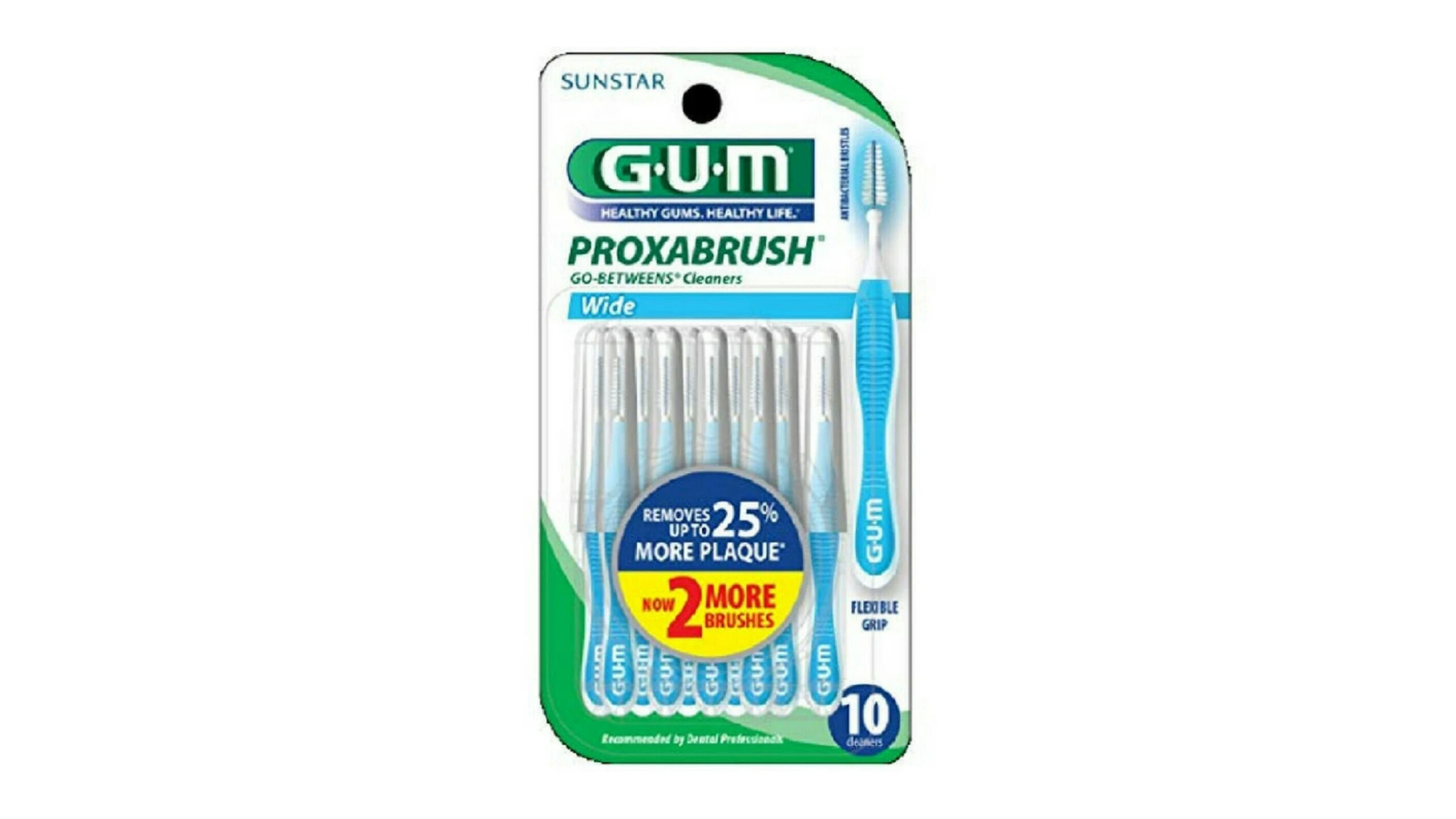 10 gum proxabrush cleaners wide